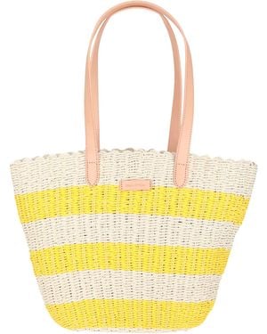 Marc O' Polo Strandtasche SANNA Emblem - Gelb