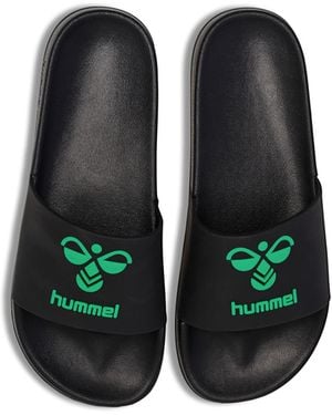 Hummel HML Essential Pool Slide Slipper - Blau