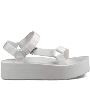 Teva Flatform Universal Platform Sandal - White