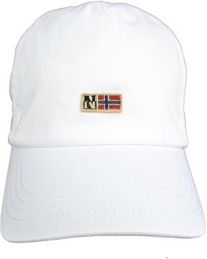 Napapijri Feini Baseball Cap Cotton White One Size