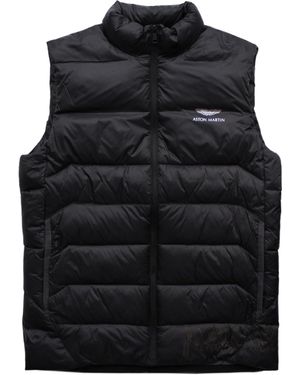Hackett Aston Martin Racing Moto Gilet in Blue for Men Lyst UK