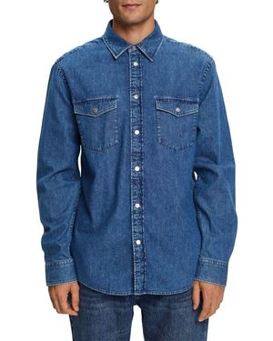 Esprit Overhemd - Blauw
