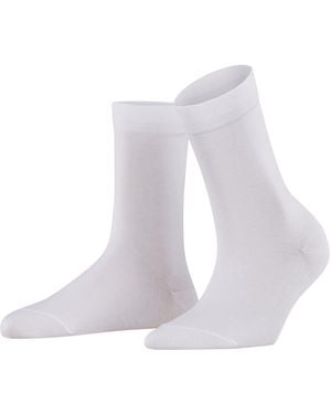 FALKE Cotton Touch W So Thin Plain 1 Pair Socks - White