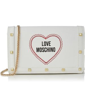 Love Moschino Borsa A Spalla Shoulder Bag - White