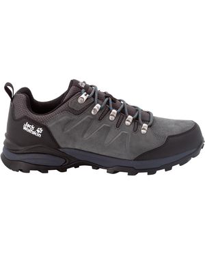 Jack Wolfskin Refugio Texapore Low M Walking Shoe - Brown