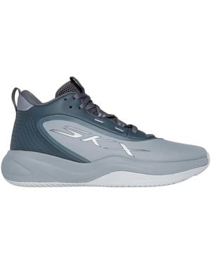 Skechers S League Low Top Basketball Grey 11 - Blue