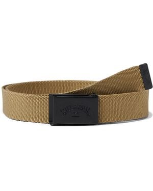 Billabong Cog Web Belt Gravel O/s - Black