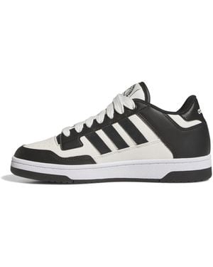 adidas Rapid Court Low Shoes - Zwart