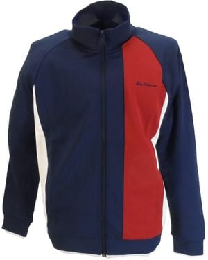 Ben Sherman S Stripe Track Top Navy Xl - Blue