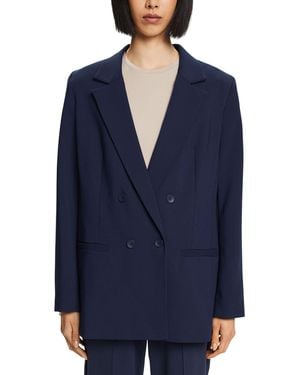 Esprit 083EE1G414 Blazer - Bleu