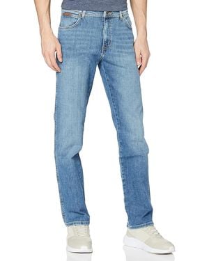 Wrangler Texas Straight Jeans - Blau