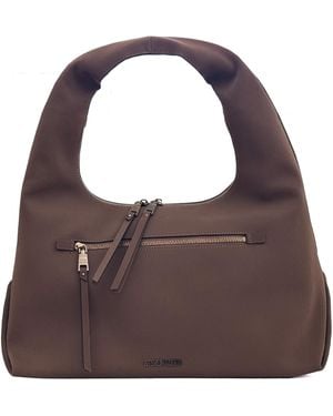 Steve Madden Borsa a spalla BIVA Brown/Gold - Marrone