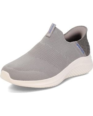 Skechers Ultra Flex 3.0 Smooth Step Slip-ins Sneaker - Grau