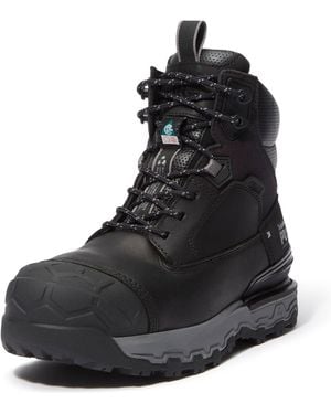 Timberland Boondock Ultralight 6 Inch Composite Safety Toe Waterproof Puncture Resistant Csa Industrial Work Boot - Black