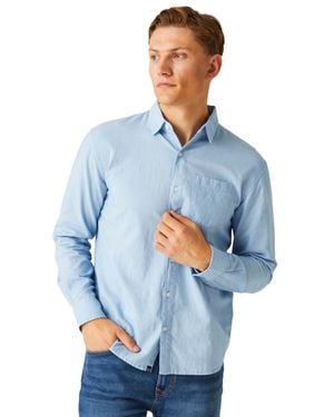 Regatta Babbinswood Shirt - Blue