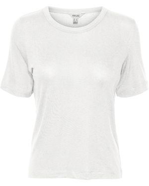 Vero Moda Vmirwina 2/4 O-Neck T-Shirt VMA Noos - Bianco