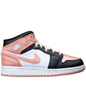Nike Air Jordan 1 Mid Madder Root - Nero