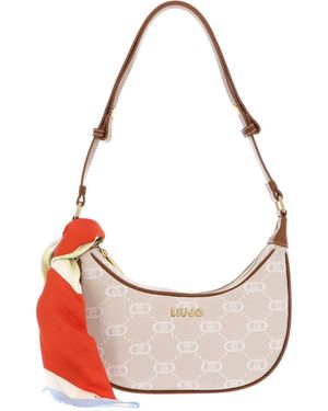 Liu Jo Selda ESC Crossbody Bag S Neutro - Pink