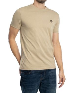 Timberland Dun River Crew Schlankes T-Shirt - Blau
