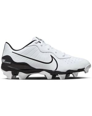 Nike Alpha Huarache Keystone Low Rubber Baseball Cleats - White