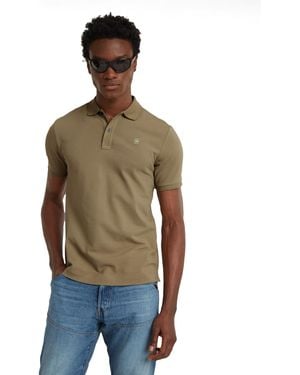 G-Star Dunda Slim Poloshirt - Grün