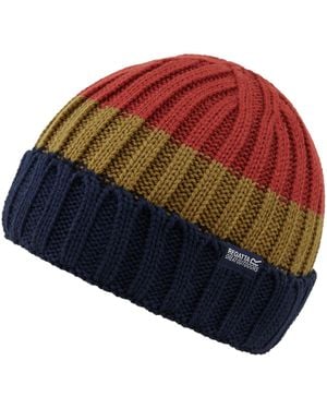 Regatta S Davion V Cable Knit Winter Beanie - Red
