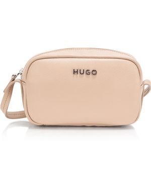 HUGO Chris Small Crossbody Handbag - Natural