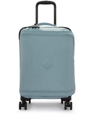 Kipling Lightweight And Practical Trolley With Compact Size Perfect For Short Trips - Blue