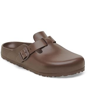 Birkenstock Boston Eva Mules Brown