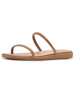 Crocs™ , Miami Two Strap Sandal, Milk Chocolate, 5 Uk - Black