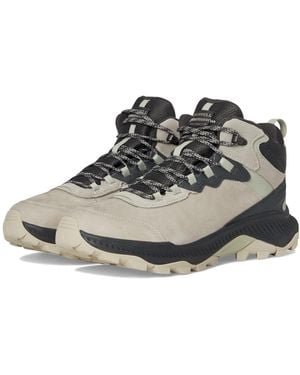 Merrell Speed Strike 2 Leather Mid Waterproof Hiking Boot - Gray