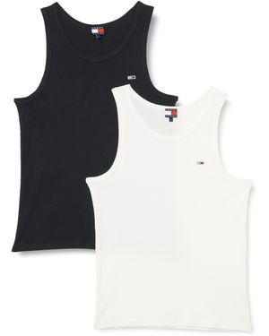 Tommy Hilfiger TJM XSLIM 2PCK Rib Tank EXT Other T-Shirts - Weiß