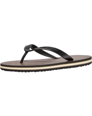 Michael Kors Travis Flip Flop Sneakers Voor - Zwart