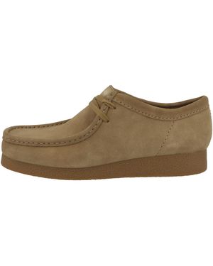 Clarks Wallabeeevo Derby Voor - Bruin