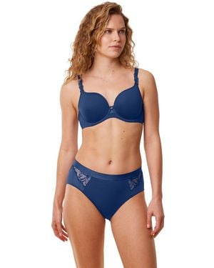 Triumph Wild Azalea Florale WP Sujetador para Mujer - Azul