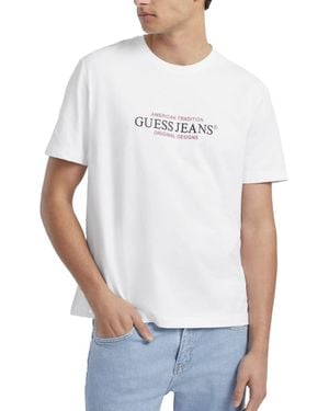 Guess T-Shirt American Tradition - Bianco