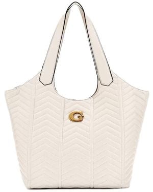 Guess Lovide Shopper Tas 49.5 Cm - Naturel