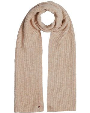 Tommy Hilfiger Essential Flag Schal - Natur