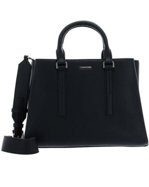Calvin Klein Elevated Tote MD - Nero