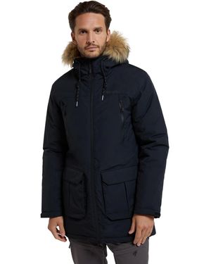 Mountain Warehouse Breathable Coat With Microfibre - Blue