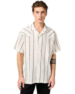 Wrangler Ss W Resort Shirt - White