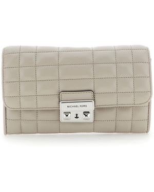 Michael Kors LG WLLT ON CHN XBODY Hand Bag - Natur