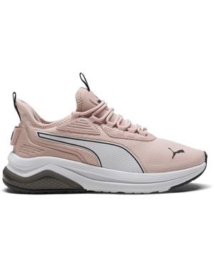 PUMA Womens Amplifier Soft Lace Up Trainers Shoes Casual - Pink, Pink, 6 Uk - Grey