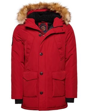 Superdry Vintage Everest Parka M - Rouge