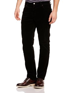 Wrangler Texas Cord Regular Fit Trousers - Black