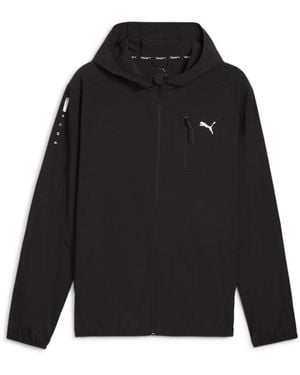 PUMA Giacca da tuta da uomo in tessuto flessibile M - Nero