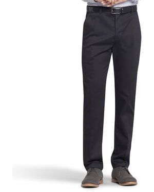 Lee Jeans Total Freedom Stretch Slim Fit Flat Front Pant - Blue
