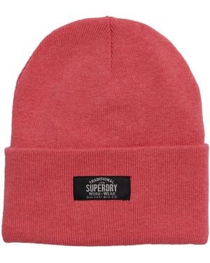 Superdry Beanies Baseball Cap - Red