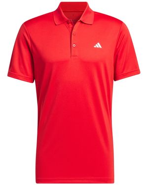 adidas Adi Performance Polo Shirt - Red
