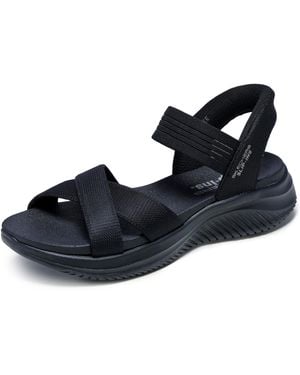 Skechers Ultra Flex 3.0-never Netter Hands Free Slip-ins Sandal - Blue
